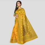 Woven Design Kantha Work Silk Blend Ready to Wear Saree