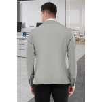 Men's Tailored Unlined Casual Blazer | Layering Coat, Drapes & Feels Like an Overshirt | Designed for Summers |
