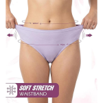 Women Cotton Panty Pack of 6 | Stretchable Breathable Ladies Underwear | Soft Elastic Waistband Comfortable Innerwear | Printed Panties for Women